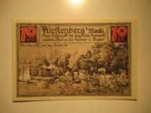 Foreign Currency: 1921 Germany 10 Mark Notgeld (UNC)
