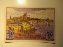 Foreign Currency: 1921 Germany 50 Pfennig Notgeld (UNC)