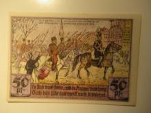 Foreign Currency: 1921 Germany 50 Pfennig Notgeld (UNC)