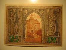 Foreign Currency: 1921 Germany 25 Pfennig Notgeld (UNC)