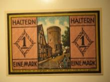 Foreign Currency: 1921 1 Mark Notgeld (UNC)