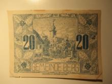 Foreign Currency: 1920 Austria 20 Heller Notgeld (UNC)