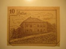 Foreign Currency: 1920 Austria 10 Heller Notgeld (UNC)