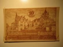 Foreign Currency: 1920 Austria 10 Heller Notgeld (UNC)