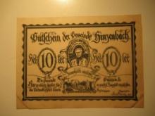 Foreign Currency: Austria 10 Heller Notgeld (UNC)