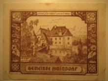 Foreign Currency: 1920 Austria 50 Heller Notgeld (UNC)