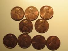 US Coins: 4xBU/Clean 1973-D, 2xBU/Claen 1972-S& 3xBU/Clean 1974-D pennies