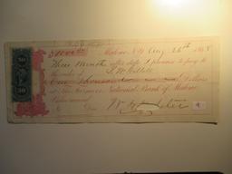 1878 Banking note