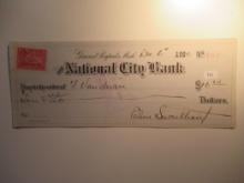 1900 Banking note