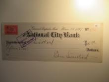 1899 Banking note
