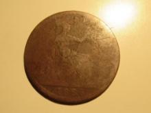 1886 Great Britain Penny (Queen Victoria Era)