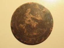 1870 Spain 5c  Centimos