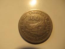Foreign Coins:  1978 Indonesia 100 Rupees