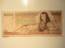 Foreign Currency: Mexico 1,000 Pesos
