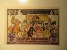 Foreign Currency: 1921 Germany 50 Pfennig Notgeld (UNC)