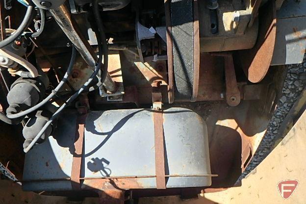 1960s Sno Cruiser 207E snowmobile, OMC gas engine, missing flywheel; parts sled, does not run
