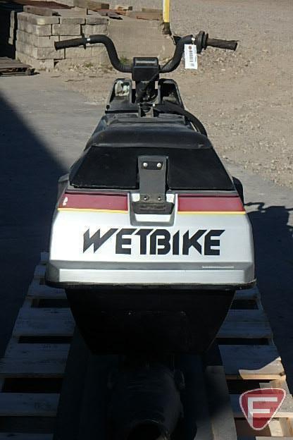 Suzuki Silver Streak Wet Bike jet ski, SN: WJW 15949E787