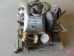 John Deere snowmobile parts: motor, track, skis, clutch, shields, steering