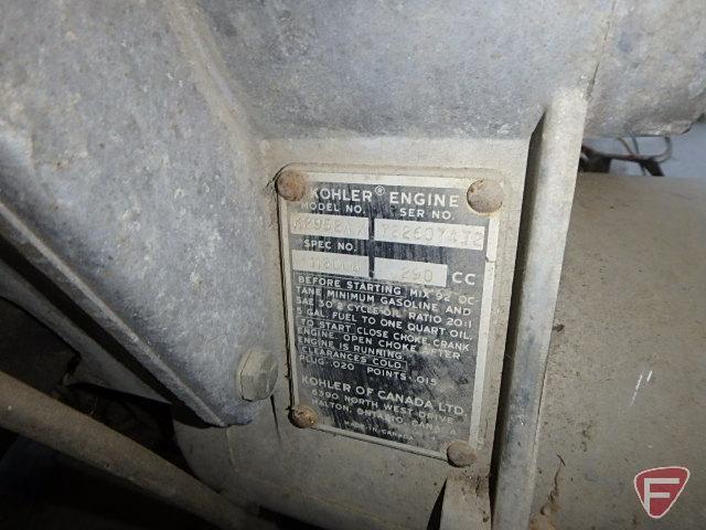 John Deere snowmobile parts: motor, track, skis, clutch, shields, steering