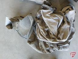 John Deere snowmobile parts: motor, track, skis, clutch, shields, steering
