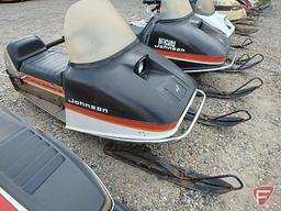 1975 Johnson rotary powered 35 snowmobile, 528cc, model: J255-RC, SN: 040088