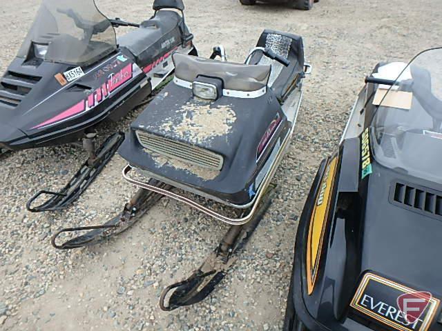 Arctic Cat Puma snowmobile, 440cc JLO engine, SN: 129915, motor turns