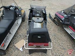 Arctic Cat Puma snowmobile, 440cc JLO engine, SN: 129915, motor turns