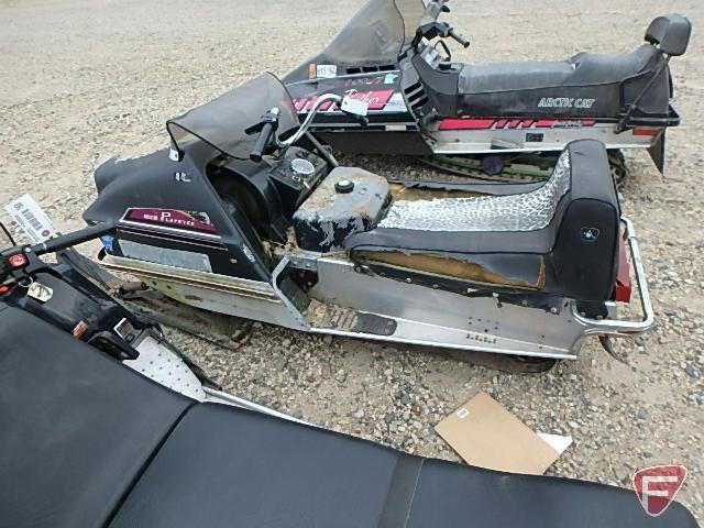 Arctic Cat Puma snowmobile, 440cc JLO engine, SN: 129915, motor turns