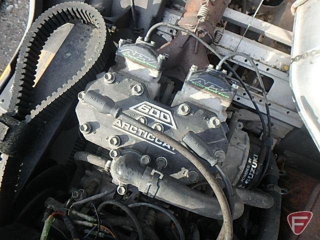 2003 Arctic Cat ZL 600 smart shock US snowmobile, 599cc 110HP 2-cylinder engine