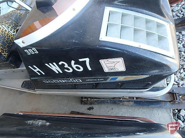 1970 Arctic Cat Panther snowmobile, 303cc Wankeo engine, SN: 030869