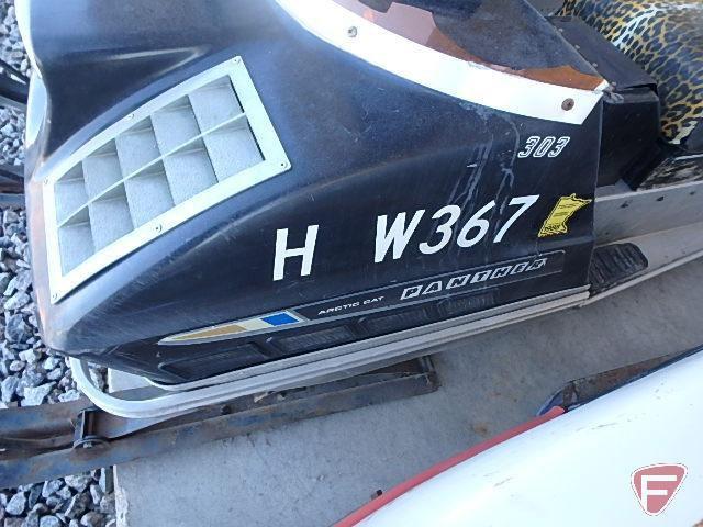 1970 Arctic Cat Panther snowmobile, 303cc Wankeo engine, SN: 030869