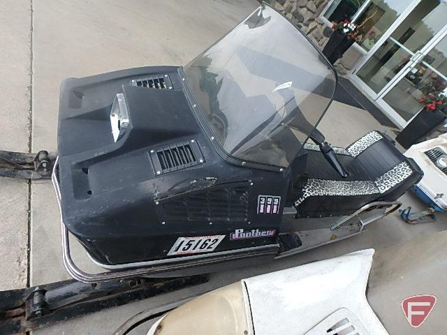 1972 Arctic Cat Panther snowmobile, 399cc engine, SN: 2050654