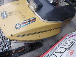 1971 Sno Pony snowmobile, 292cc JLO engine, no serial number tage