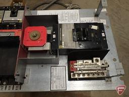 Sq.D panel board with breakers