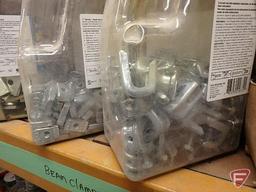 Beam clamps and Unitrust fittings
