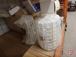 (2) 277volt and (5) 120volt emergency lighting relays GE 8pole 120volt coil