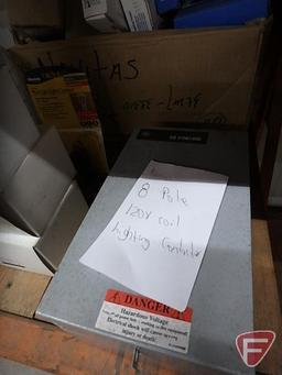 (2) 277volt and (5) 120volt emergency lighting relays GE 8pole 120volt coil
