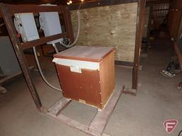 100amp, 3phase temporary service, w/480volt primary, 45kVA transformer