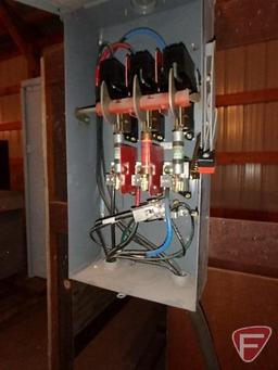 100amp, 3phase temporary service, w/480volt primary, 45kVA transformer