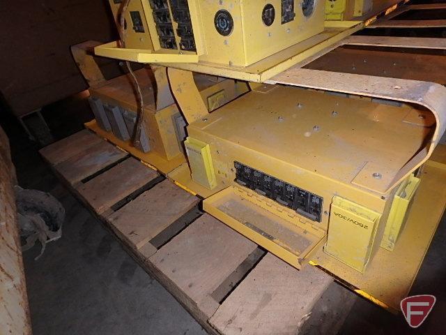 Portable load centers (spiders)