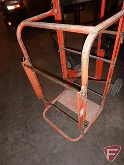 Wire spool cart