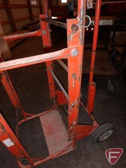 Wire spool cart