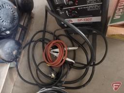 Lincoln model SP-130T Arc welder, arc welding power source and wire feeder