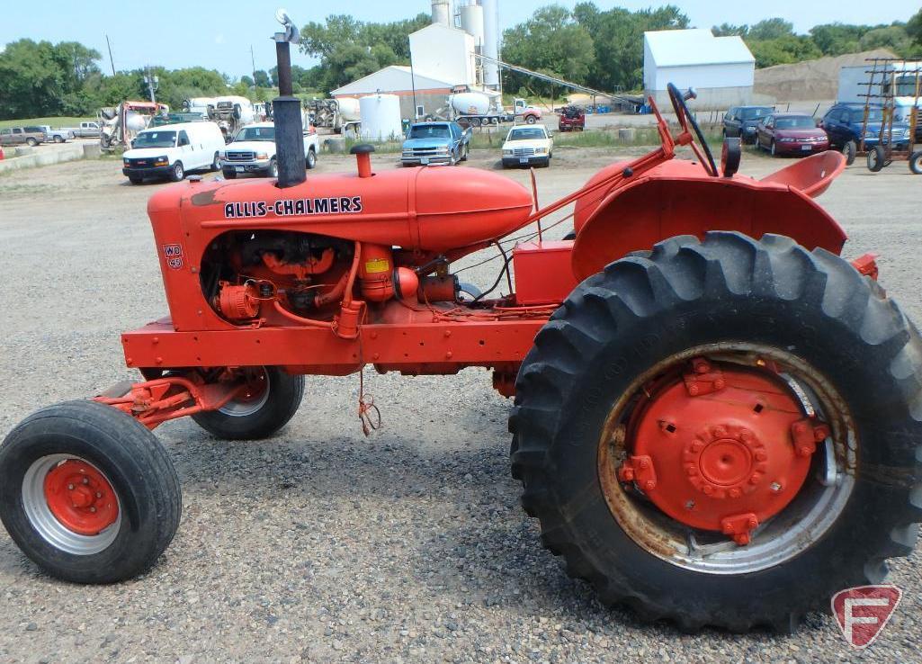 WD45 Allis Chalmers tractor wide front