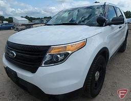 2014 Ford Explorer Multipurpose Vehicle (MPV), VIN # 1fm5k8ar0egc08286
