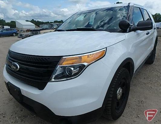 2014 Ford Explorer Multipurpose Vehicle (MPV), VIN # 1fm5k8ar0egc08286