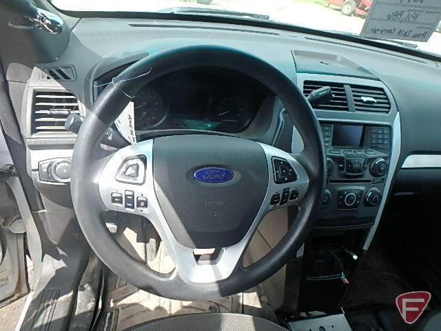 2014 Ford Explorer Multipurpose Vehicle (MPV), VIN # 1fm5k8ar0egc08286