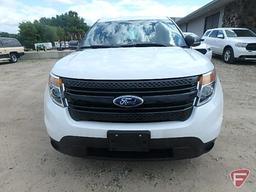 2014 Ford Explorer Multipurpose Vehicle (MPV), VIN # 1fm5k8ar0egc08286