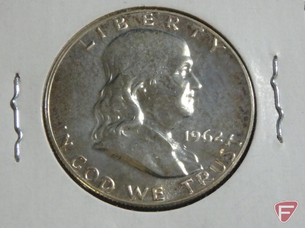 (3) 1962 Franklin Proof Half Dollars