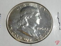 (3) 1962 Franklin Proof Half Dollars